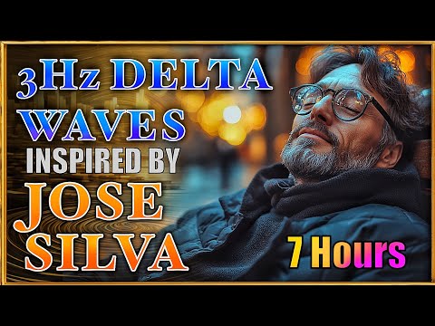 7 HOURS 3 Hz JOSE SILVA inspired Delta Frequency - THE SILVA METHOD✨