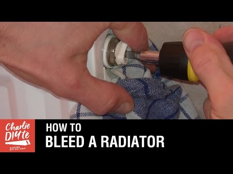 How to bleed a radiator