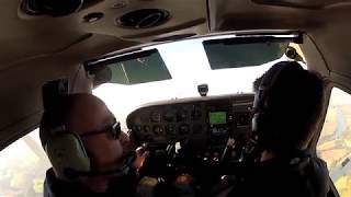 preview picture of video 'Private Pilot Flight Lesson- 2, Part 3 Aurora Aviation (Leveling off, Aircraft Osculation stability)'