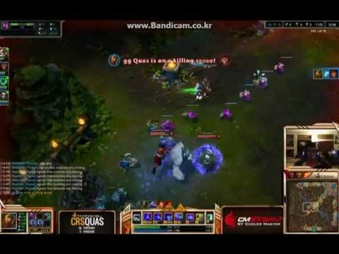 [NA Challenger Top3] Crs Quas Swain vs Kayle [Livestream] 2013-10-28