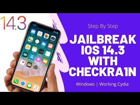 iOS 14.3 Jailbreak tutorial 2021 | How to jailbreak iOS 14.3 with checkra1n using Windows PC 2021
