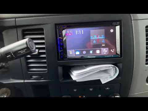 Nissan NV 3500 Passenger Van - Pioneer AVH-1400NEX Aftermarket Stereo Install