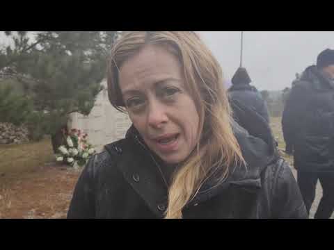 Meloni - Come ogni anno il 10 febbraio siamo a Basovizza (10.02.20)