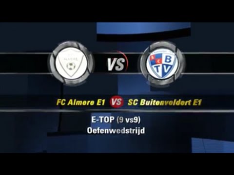 FC Almere E1 - SC Buitenveldert E1