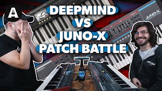 Video thumbnail for Patch Battle - Behringer DeepMind 12 vs Roland JUNO-X by Andertons Synths, Keys and Tech
