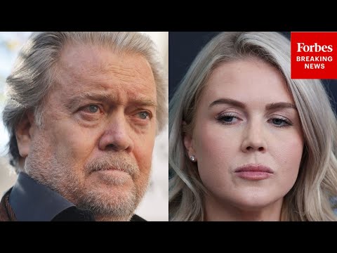 BREAKING: Leavitt Asked Point Blank About Bannon Saying ICE Agents Will 'Surround' Polling Stations