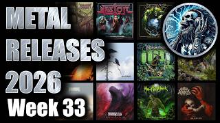 New Metal Albums 2026 Week 33 (August 10th- August 16th)