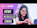 Day 1 15 20 Mins Workout At Home Bollyfitness No Equipment Workout Home Workouts Zumba
