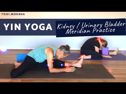 Yin Yoga | Kidney/Urinary Bladder Meridian Practice (90 mins)