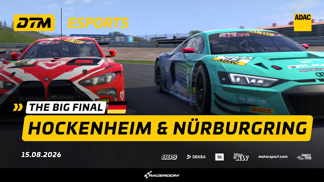 Re-Live: DTM eSports Championship 2026 Finale – Nürburgring 🏁🎮