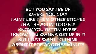 Nicki Minaj - Letting Go (Dutty Love) [Verse - Lyrics]