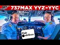 Flair Airlines Boeing 737MAX Toronto To Calgary