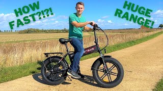 Engwe RP-2 Pro Folding Electric Mountain Bike Review - SO MUCH FUN!