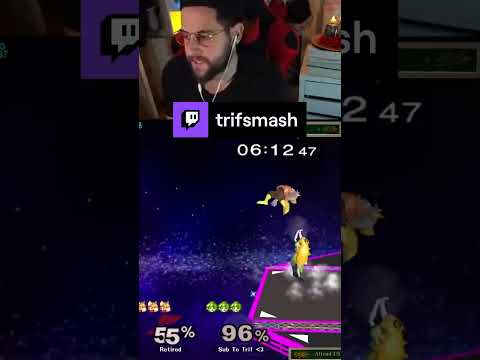 Up throw Turnip vs fox is not good unless this case | trifsmash de #Twitch