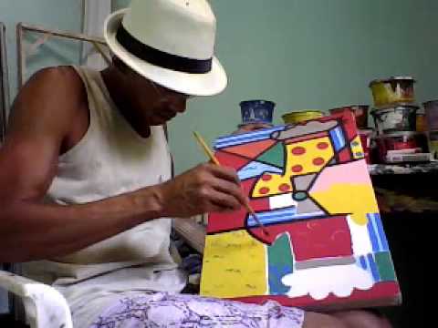 O Abraço... de Romero Britto. Por Adriano
