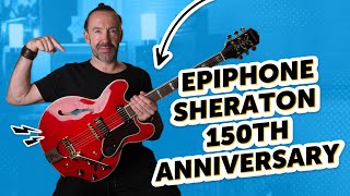 Video thumbnail for Epiphone 150th Anniversary Sheraton (Cherry) - Sound Demo by Guitar Bonedo