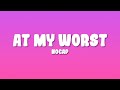 NoCap At My Worst Lyrics
