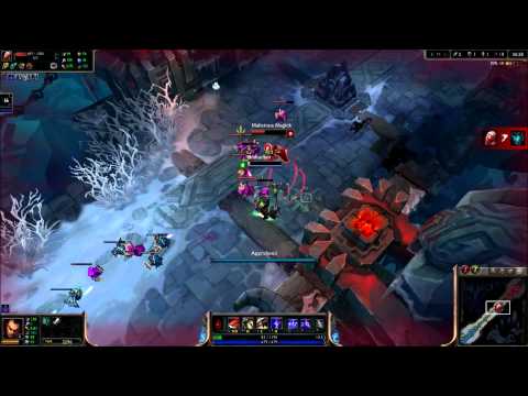 League of legends- 2v1 Uncle Dyrus smurf