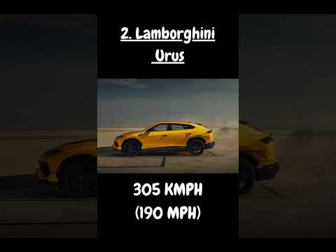 Top 5 Fastest SUVs in the world in 2023...!