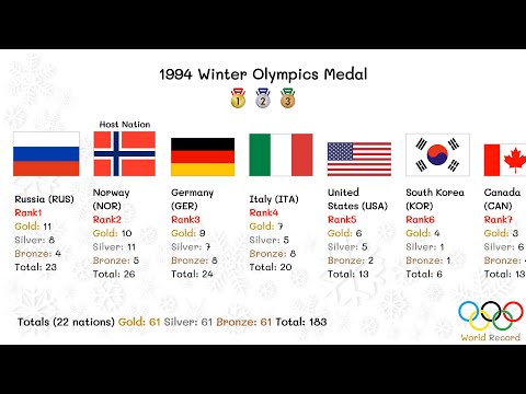 1994 Winter Olympics Medal