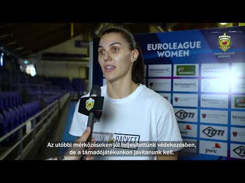 2022.10.27. Sopron Basket - Kangoeroes Basket Mechelen, beharangozó