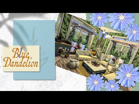Blue Dandelion | The Sims 4: (#Shorts Edition) - YouTube