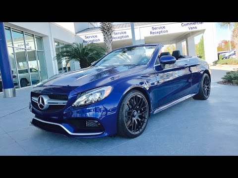 2017 Mercedes Benz C Class: C63 AMG Cabriolet (Convertible) Full Review /Exhaust /Start Up