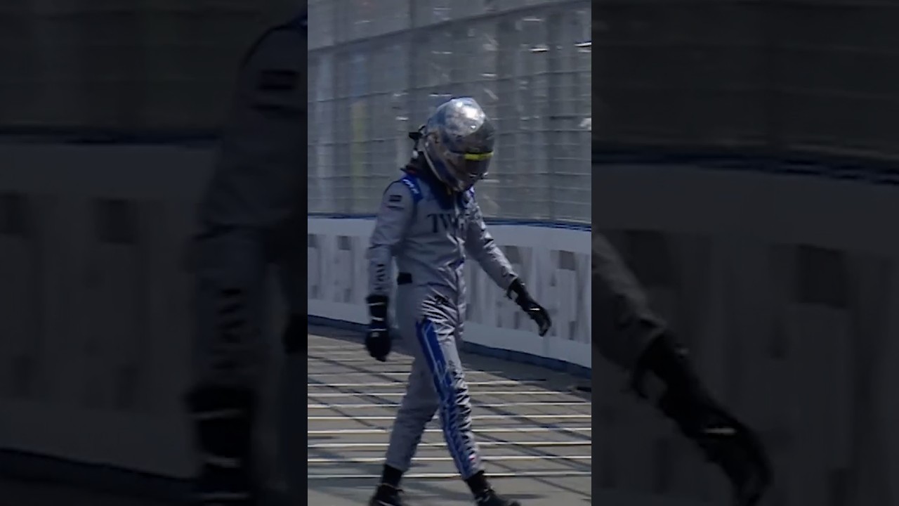 Drugovich finds the wall to bring out the red flag 🚩