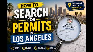 How to search for permits in Los Angeles