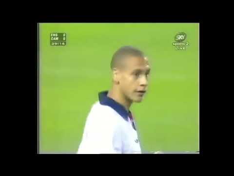 England vs Cameroon (Frendly Match 1997)