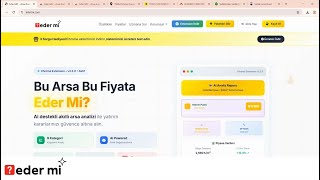 Eder mi Arsa Analiz Kurulum Sahibinden, Remax, Hepsiemlak, Emlakjet ve