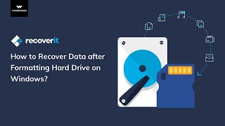 How to Recover Data after Formatting Hard Drive on Windows