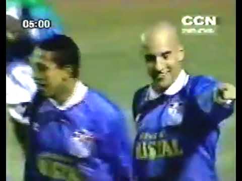 Copa Libertadores 1997: Sporting Cristal 4-1 Racing Club (30/07/1997). Narración en español.