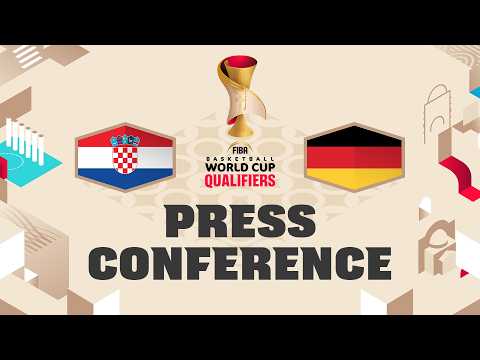 Croatia v Germany - Press Conference | FIBA Basketball World Cup 2027 European Qualifiers