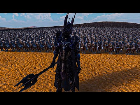 Can Sauron And Uruk-Hai Win Against Aragorn And Elfs - Ultimate Epic Battle Simulator 2