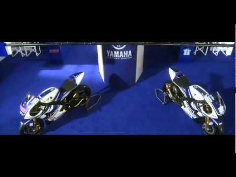 Présentation de la Yamaha officielle 2012