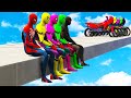 DESAFIO DA MAIOR MEGA RAMPA VERTICAL COM MOTOS TEAM HOMEM ARANHA ARMY MOTORCYCLE CHALLENGE