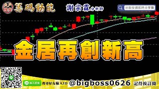 【大戶羅盤籌碼動能】 #謝宗霖0920，金居再創新高 (圖)