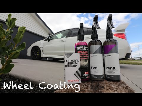 Ceramic Coating Wheels With Gtechniq CSL | Detailing The 2019 WRX STi (Part 4/5)