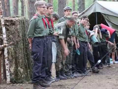 Obóz harcerski - Szczep 154 WDHiZ im. Bohaterów Lotnictwa Polskiego