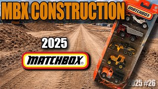 2025 Matchbox 5-Pack MBX CONSTRUCTION - What's Inside?