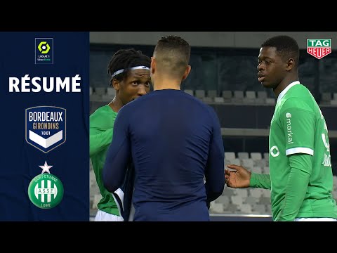 FC GIRONDINS DE BORDEAUX - AS SAINT-ÉTIENNE (1 - 2) - Summary - (GdB - ASSE) / 2020-2021