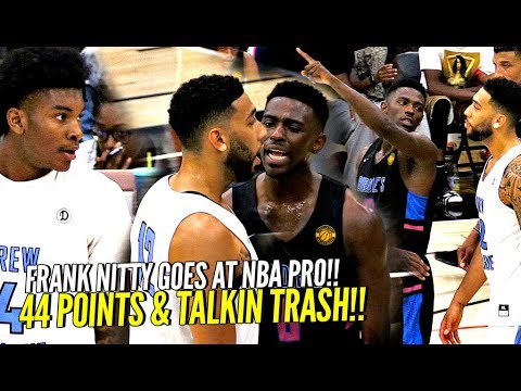 Frank Nitty DESTROYS NBA PLAYER!! Drops 44 Points On HIM & Talkin TRASH! w/ Isaiah Thomas Watching!!