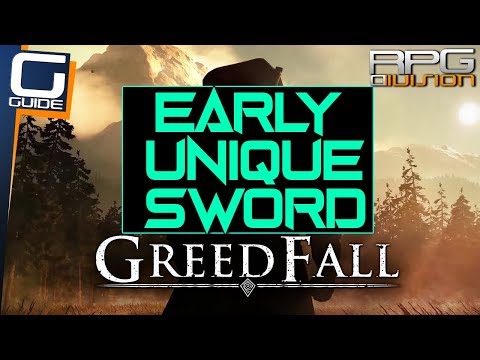 GREEDFALL - Fantastic Early Unique Sword Location