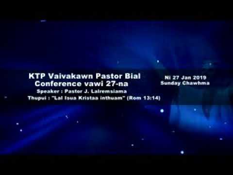 (Mizo Sermon) Rev J Lalremsiama Kristaa inthuam  By:LBSanga  2019