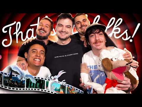 INVADIMOS A CASA WARNER! Curta Los5