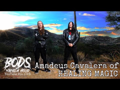 Amadeus Cavalera vocalist & guitarist of Healing Magic