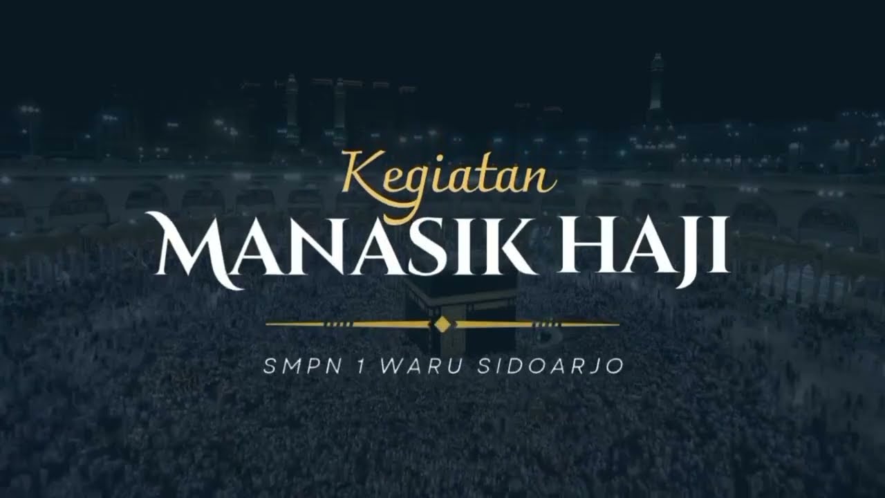 Belajar Haji Sejak Dini! Serunya Ujian Praktik Manasik Haji di SMP Negeri 1 Waru