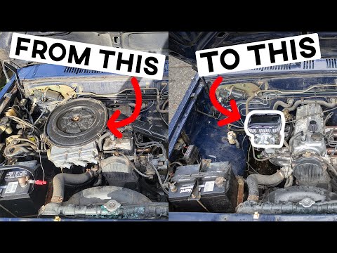 My Mazda B2200 Gets A Weber Carb