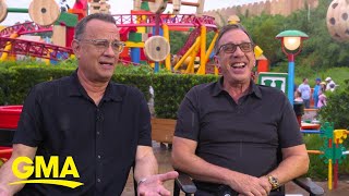 Tom Hanks and Tim Allen explore Toy Story Land l G